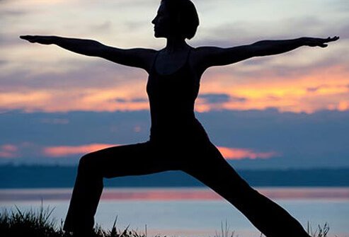 Light exercise like yoga or tai chi can help ease menopause symptoms and improve your sleep. 