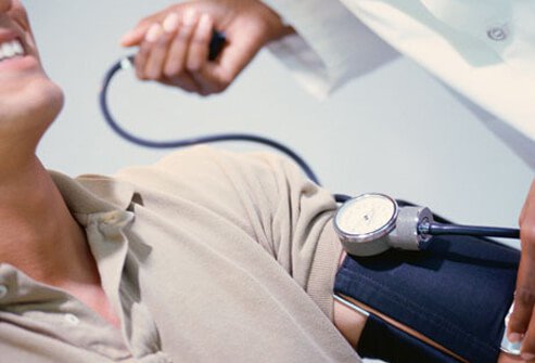 Blood pressure readings give two numbers.