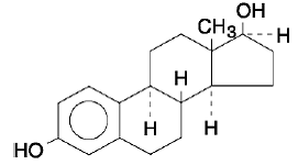 MINIVELLE® (estradiol transdermal) Structural Formula Illustration