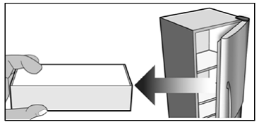 Carefully remove your prescribed pack of Mircera from the refrigerator - Illustration