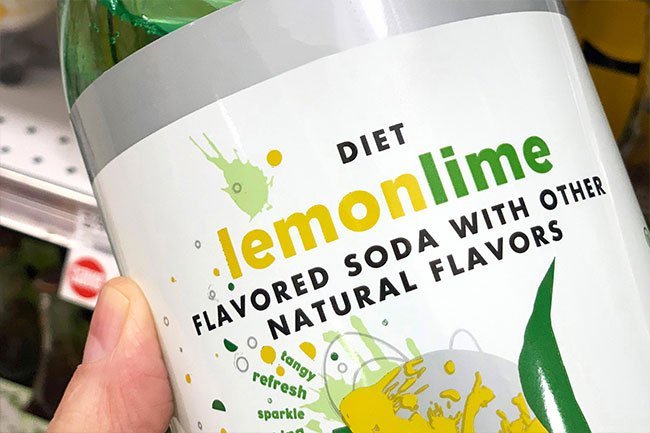 Sugar-free soda is low in calories.