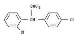 LYSODREN® (mitotane) Structural Formula Illustration