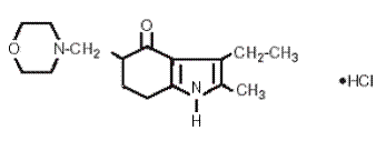 MOBAN® (Molindone Hydrochloride) Structural Formula Illustration