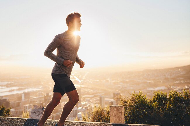 Do some moderate exercise before you sit down to eat in the mornings.
