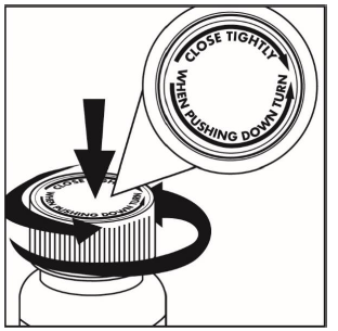 Remove the Morphine Sulfate Oral Solution bottle and oral
syringe from the carton - Illustration