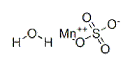Manganese sulfate  Structural Formula - Illustration