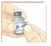 Syringe filled with your MYALEPT dose - Illustration