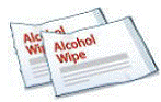 Alcohol wipes - Illustration