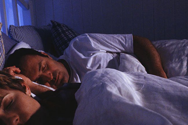 Sleeping on your side can help with sleep apnea.