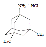 NAMENDA (memantine HCl) Structural Formula Illustration