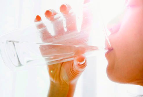 Staying hydrated with water and juice can help relieve sinus pain and pressure.