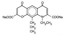 Tilade (nedocromil sodium) Structural Formula Illustration