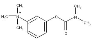 PROSTIGMIN® 
  (neostigmine bromide) Structural Formula Illustration