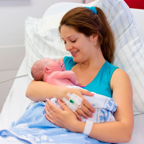 Newborn infant hearing screening can detect hearing loss in newborns before discharge from the hospital. 