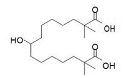 NEXLETOL (bempedoic acid) Structural Formula - Illustration