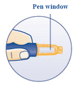 Turn the dose selector clockwise 1 tick marking on the dose counter to select 0.1 mg - Illustration