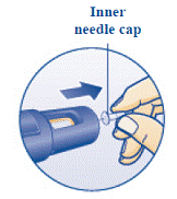 If you select the wrong dose, you can turn the dose selector clockwise or counterclockwise to the correct dose - Illustration