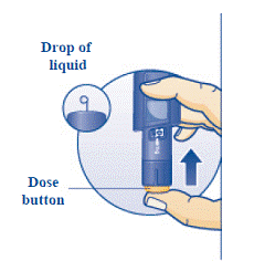 Carefully remove the needle from your skin - Illustration