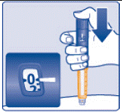 Pull off the pen cap  - Illustration