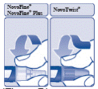 Turn the dose selector to select the number of units you need to inject - Illustration