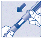 Replace the Pen cap by pushing it straight - Illustration