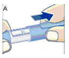 Pull off the pen cap - Illustration