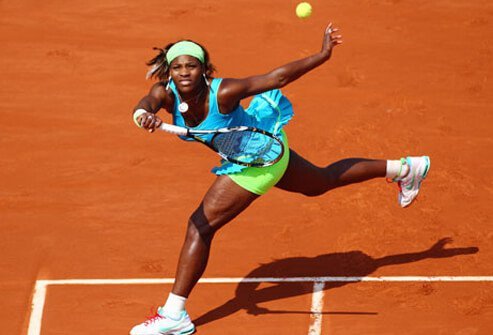 Photo of Serena Williams.