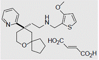 OLINVYK (oliceridine) Structural Formula - Illustration