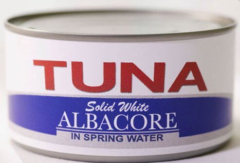 Tuna is a staple in many people's pantries and can be a good source of omega-3 fatty acids.