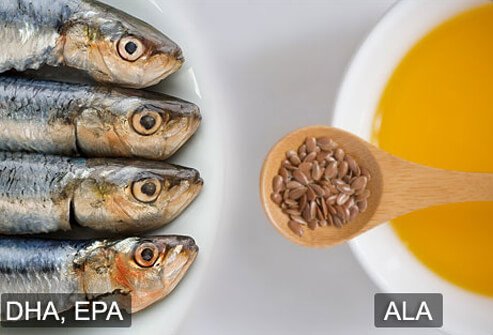 There are many forms of omega-3 fatty acids.