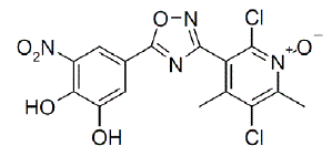 ONGENTYS (opicapone) Structural Formula Illustration