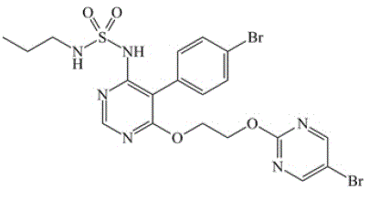 OPSUMIT® (macitentan) - Structural Formula Illustration