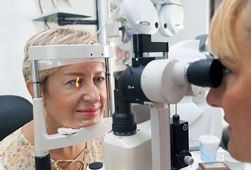 An optometrist is a health professional who does primary health care for the eye.