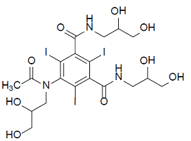 ORALTAG™ (iohexol) Structural Formula  - Illustration