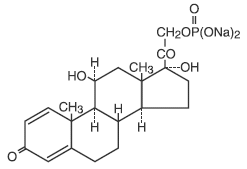 Orapred ODT®
  (prednisolone sodium phosphate) Structural Formula Illustration