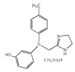 OraVerse™ (phentolamine mesylate) Structural Formula Illustration
