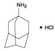 OSMOLEX ER™ (amantadine) - Structural Formula  - Illustration