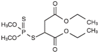 Ovide® (malathion)  Structural Formula Illustration