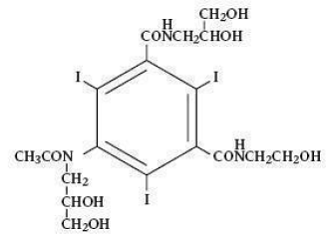 OXILAN® (Ioxilan) Structural Formula Illustration