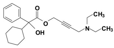 OXYTROL® (oxybutynin) Structural Formula Illustration