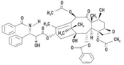 Paclitaxel - Structural Formula Illustration