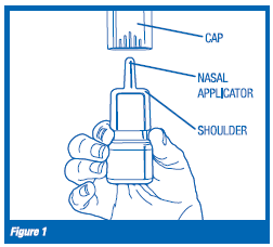 Holding the bottle   - Illustration