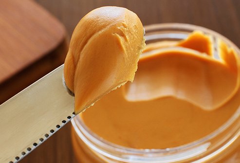Peanut butter adds protein and potassium to smoothies.