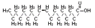 Oleic acid - Structural Formula Illustration