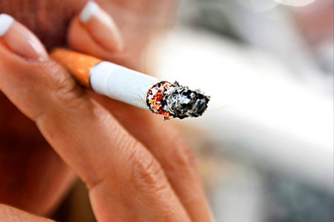 Quit smoking to reduce risks to your body and heart.