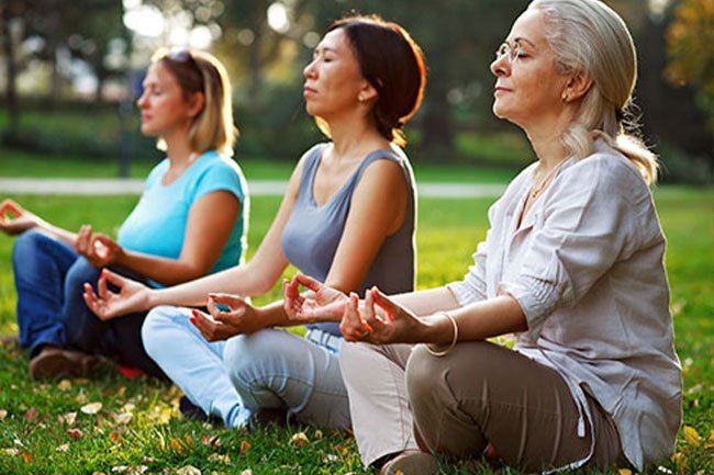 Yoga benefits your mind and body.