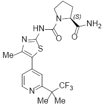 PIQRAY® (alpelisib) Structural Formula - Illustration