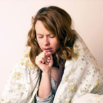People with compromised immune systems are more susceptible to pneumonia.