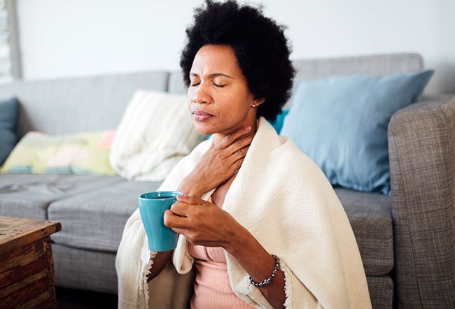 Postnasal drip medications help decrease mucus production. 