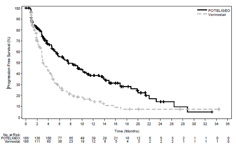 Kaplan-Meier Curve for Progression-Free
Survival per Investigator - Illustration